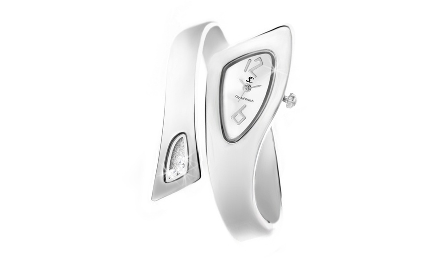Image 6: Orologio con cristalli Sc Crystal