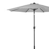 Image 12: Outdoor Large 3M Rotating Parasol with Multiple Base 