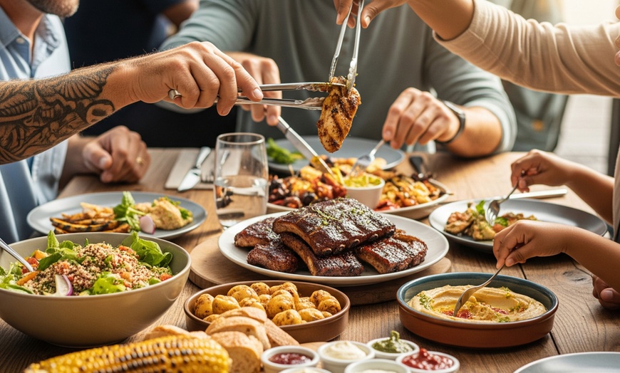 Image 3: Celebrate Father's Day w/ a Chargrill BBQ Lunch for Two, Three or Four