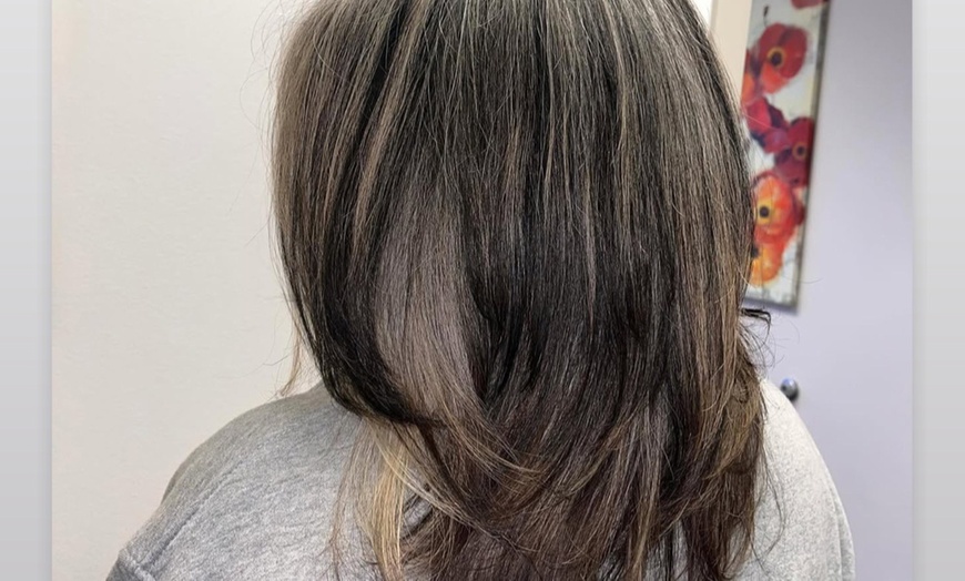 Image 2: Haircut + Condition & Blowdry w/ Optional Highlights, Ombre or More