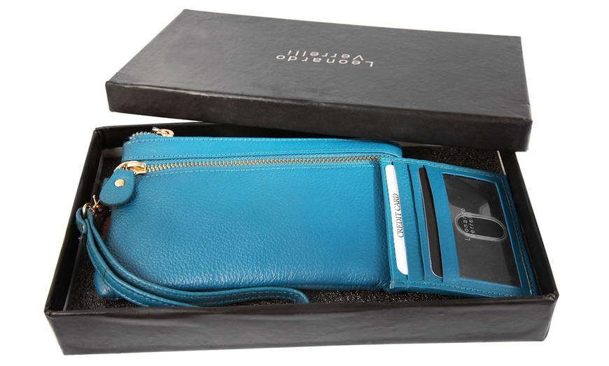 Image 39: Coffret cadeau en cuir Leonardo Verrelli