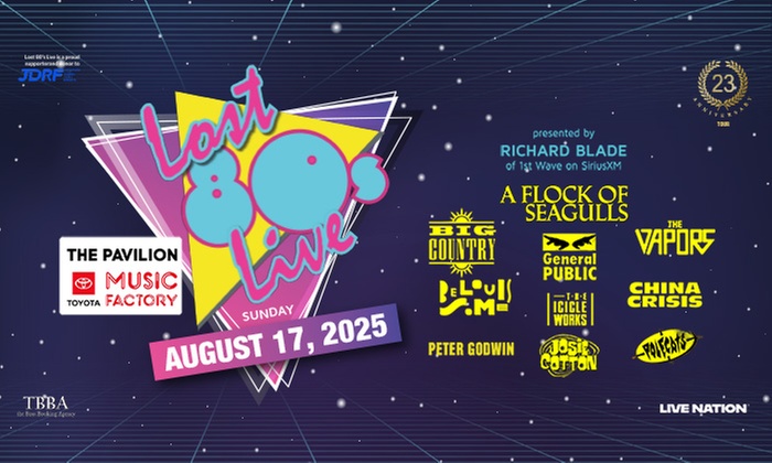 Lost 80's Live: A Flock of Seagulls & More - Up to 47% Off