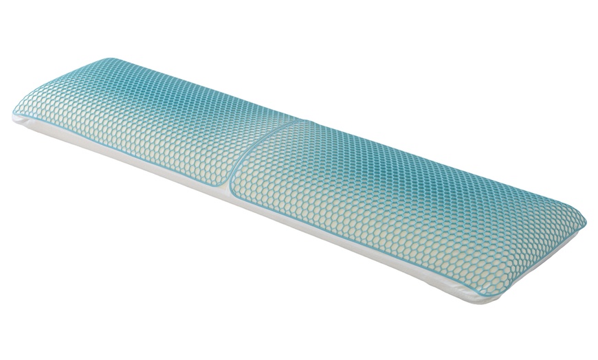 Image 4: Bolster van traagschuim met honingraatstructuur, Sampur