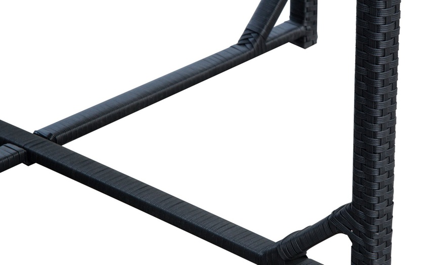 Image 5: 10-Seater Outsunny Rattan Garden Furniture Set with Cushions and Table