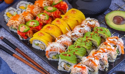 Pay AED 189 for Eat all you can Sushi for 2 Adults