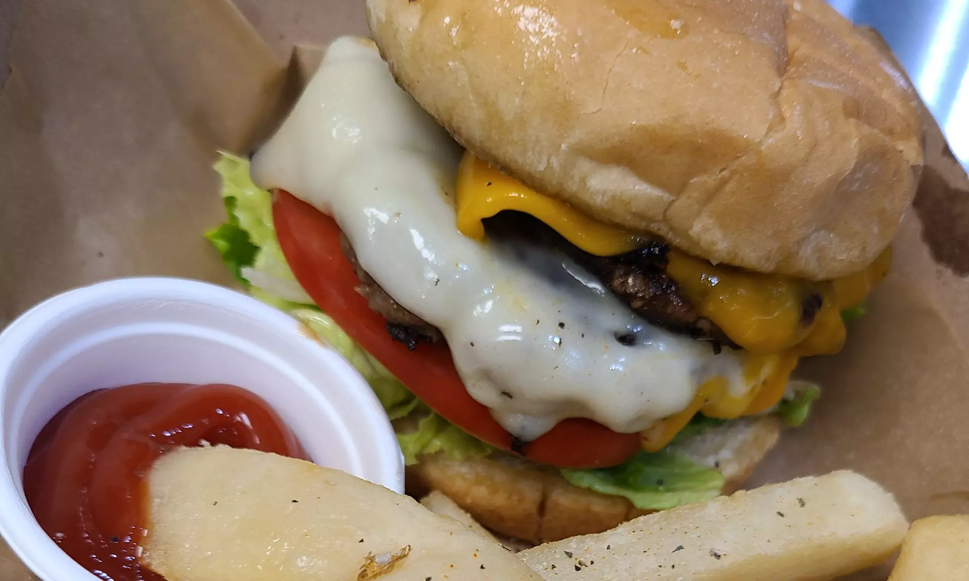 Food & Drink at Dice Goblin Games and Grill; Takeout & Dine-In if Available (Up to 20% Off). 2 Options Available - Primary Image