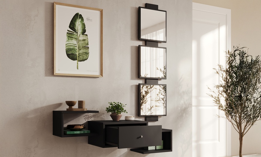 Image 5: Meuble d'entrée "Neo" avec tiroir et miroir