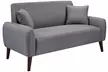 Zianna Modern Linen Sofa Set - Image 3