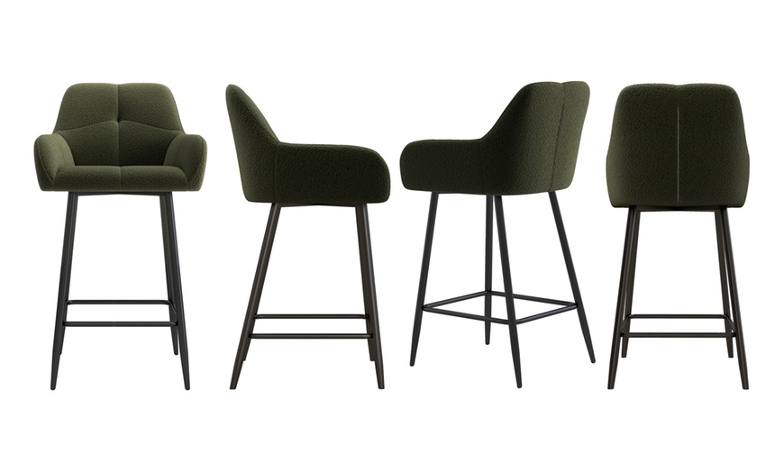 Image 25: Juego de 2 taburetes altos