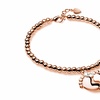 Image 5: Bracciale in acciaio con charm 
