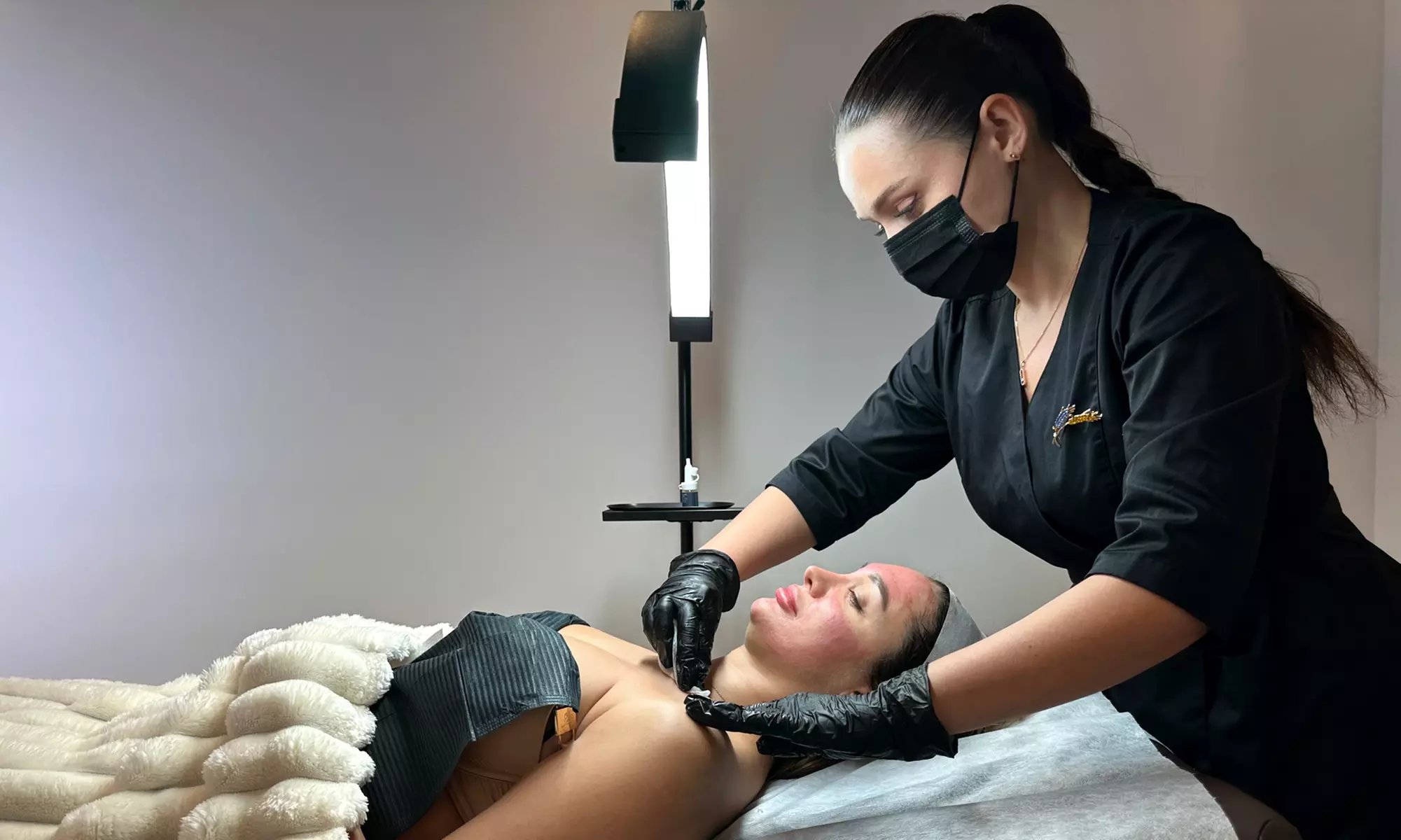 One or Three Sessions Micro-needling w/ Glow Skin Booster (PDRN-Based)