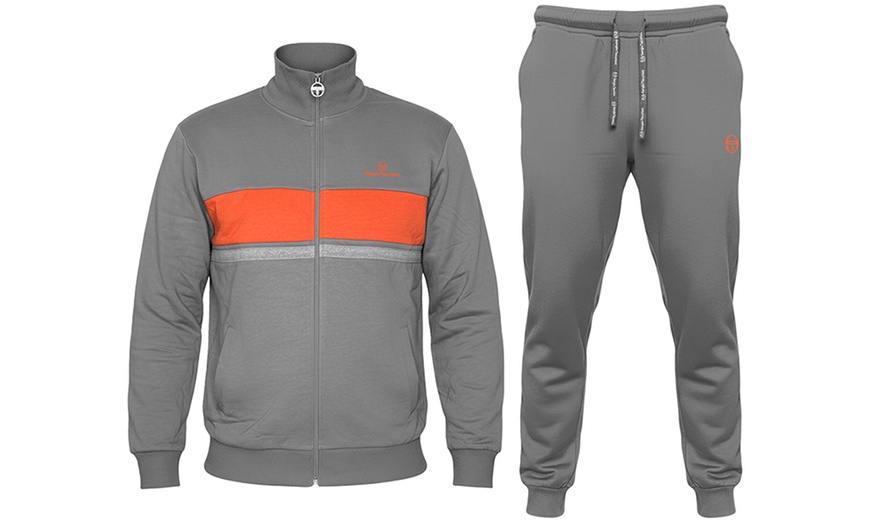 Image 8: Tuta uomo Sergio Tacchini in cotone felpato