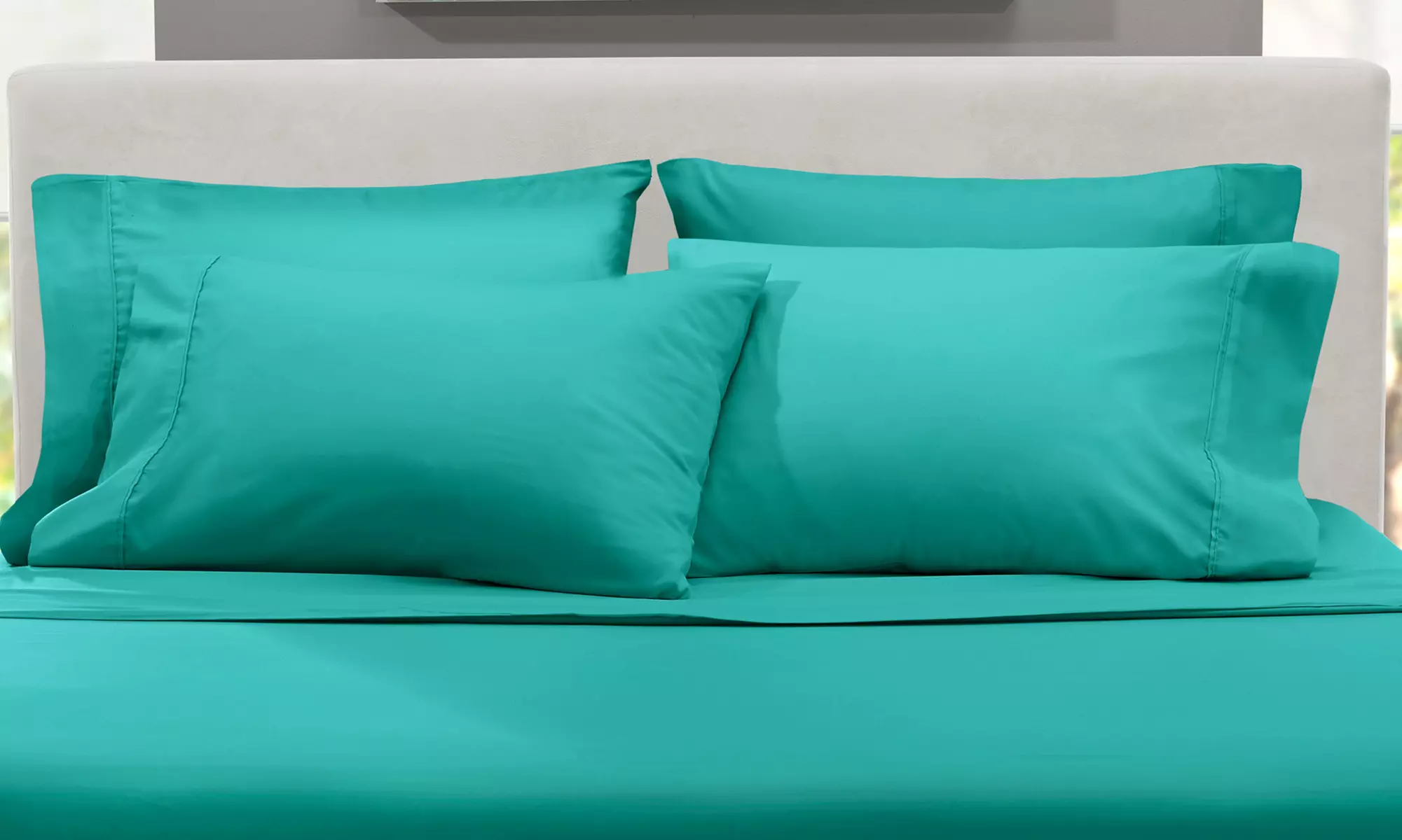 Nestl Extra Deep Pocket Sheets - 18-24 Inch Fitted Bed Sheet Set - 6 Piece