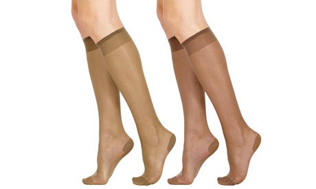 1 paio di gambaletti a compressione forte, disponibili in 2 colori e varie taglie