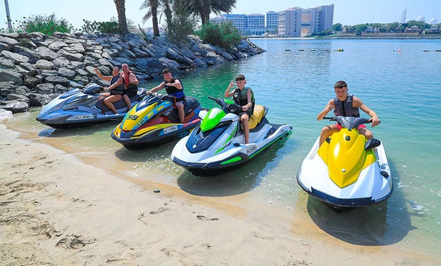 Image 1: Explore the Waves with 30, or 60 Minute Jet Ski Rides!