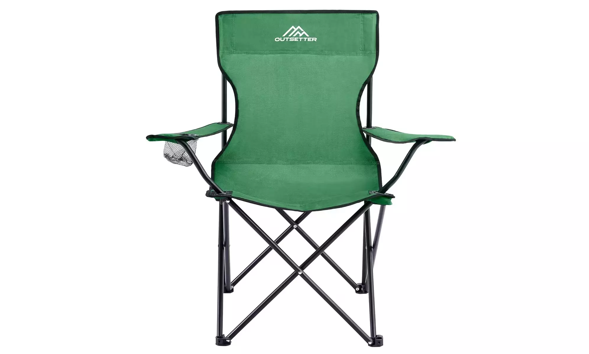 Foldable Camping Chair with Cup Holder