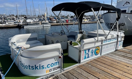 90 Minute Pontoon Boat Rental (Mon-Fri) - San Diego H2O Jet Ski's