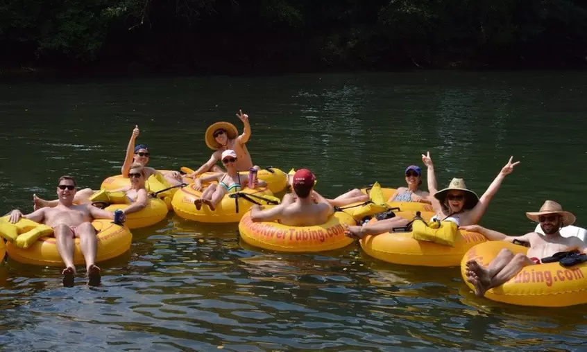 Enjoy River Tubing Offered for One to Four People on the Chattahoochee