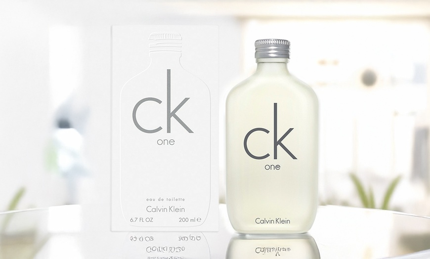 Image 1: Calvin Klein One EDT Spray Unisex 6.7 Fl. Oz.
