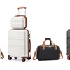 Image 1: Three-Piece Suitcase and Holdall Bag Set