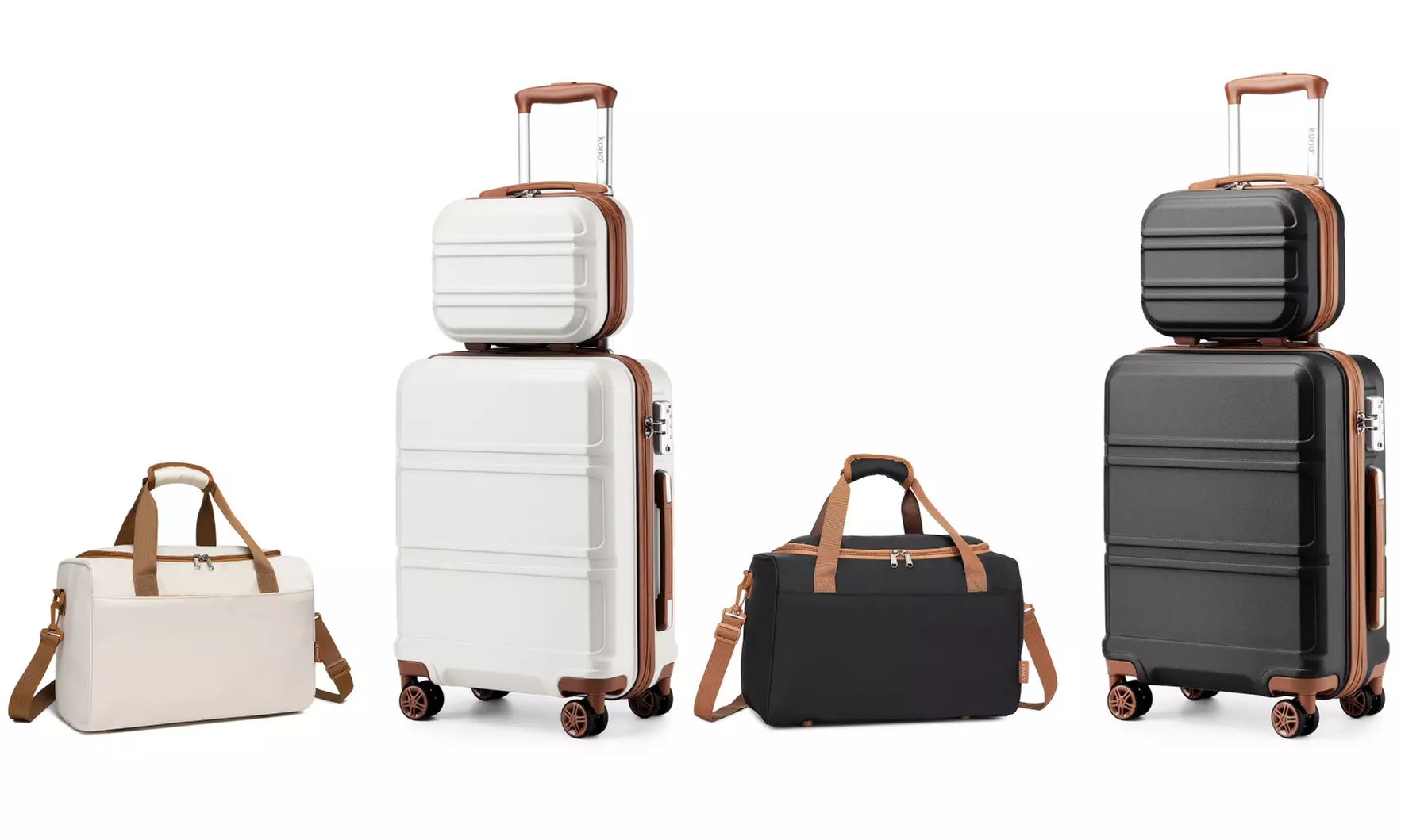 Three-Piece Suitcase and Holdall Bag Set