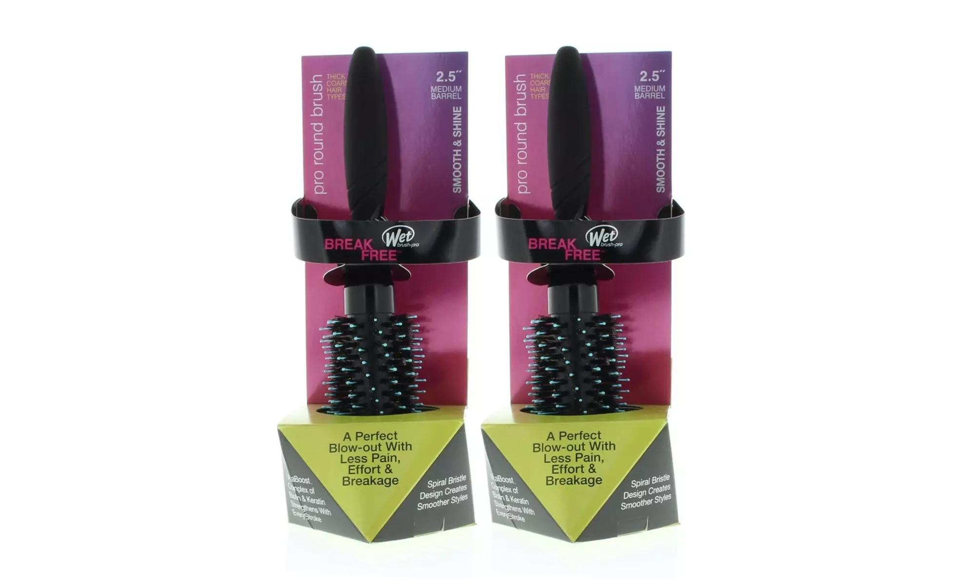 The Wet Brush Up to Three Packs of Original or Backbar or Detangler Brushes