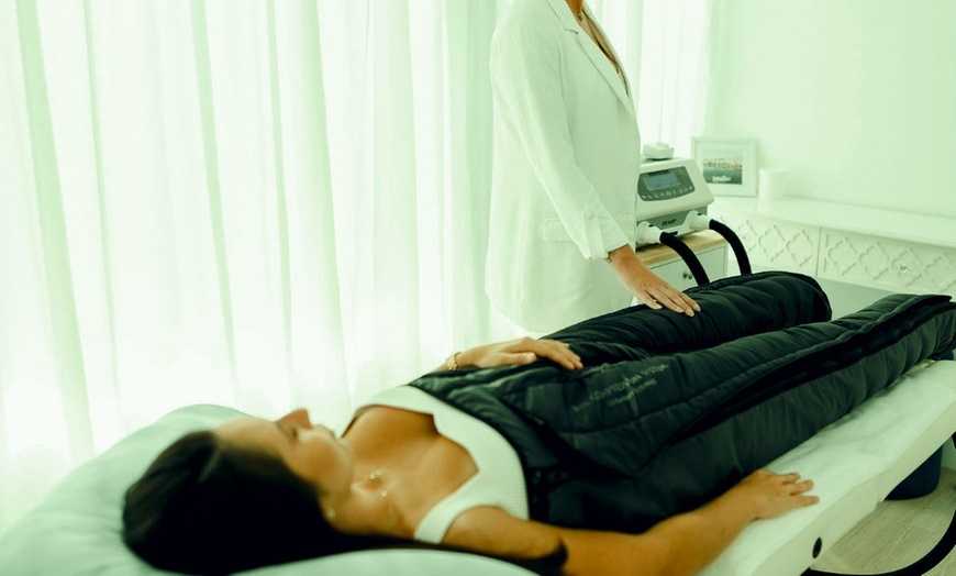 Image 2: Lymphatic Drainage Treatments: One or Three 45-Minute Sessions