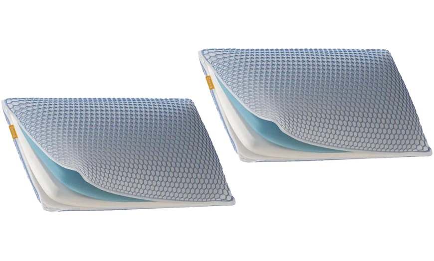 Image 2: Lote de 2 almohadas hipoalergénicas de Emma