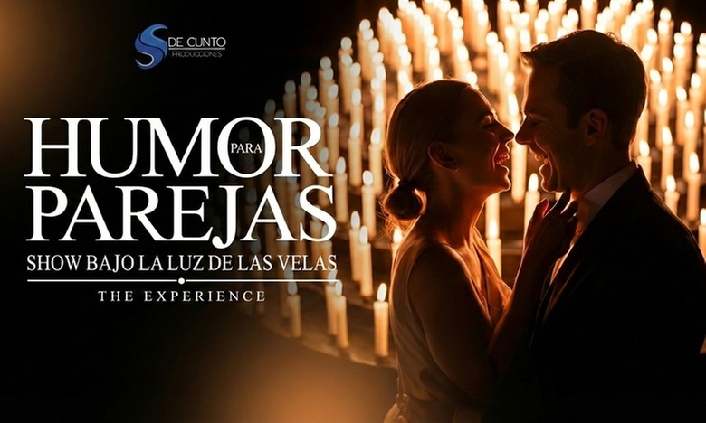 Entrada para 1 o 2 a ''Humor para parejas a la luz de las velas''