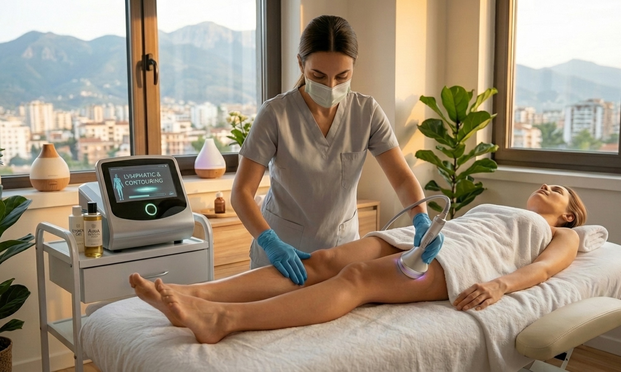 Full Body Lymphatic Massage 60 or 80 Minutes with Body Contouring