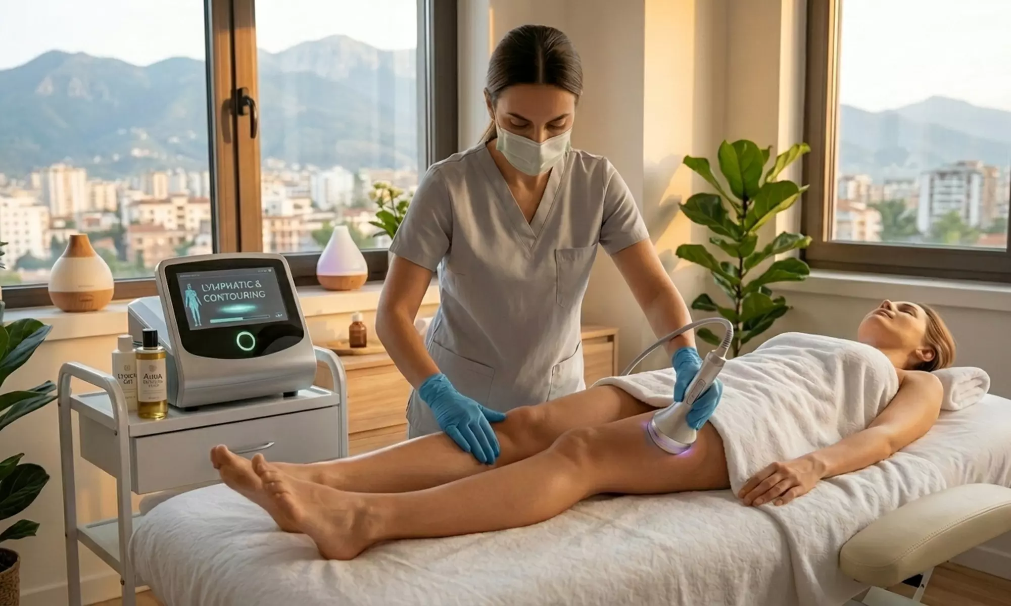 Full Body Lymphatic Massage 60 or 80 Minutes with Body Contouring