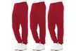 Yacht & Smith Mens 3 Pack Lounge Jogger Sweatpants - Second Medium