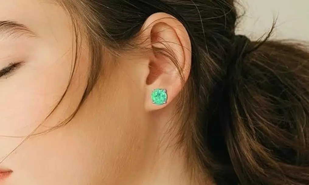 925 Sterling Silver 2.00 CTTW Round Cut Fire Opal Stud Earrings Multiple Options