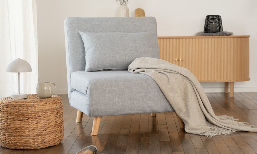 Image 2: 3-in-1 Schlafsessel: Sessel, Lounge oder Bett