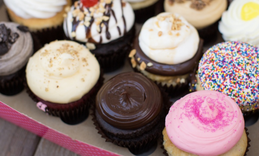 Image 11: Half or One Dozen of Signature Cupcakes or $30 or 50 Voucher