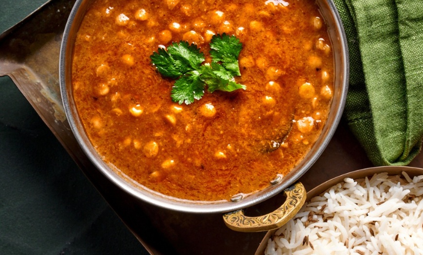 Image 25: 3-Course Indian Feast with Wine/Drink/Dessert for 2, 4, or 6 People!