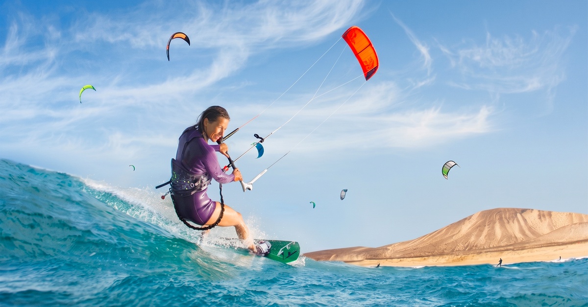Curso de iniciación al kitesurf para 1 o 2 personas en Las Palmas