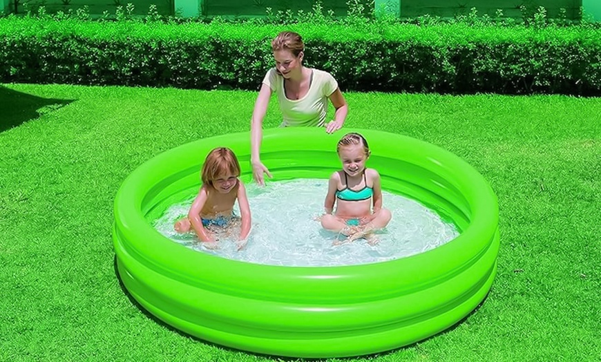 Image 7: Piscine ronde gonflable Bestway