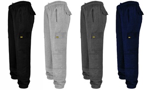 MIG Men's Cargo Jogging Bottoms with Knee Pad Pockets