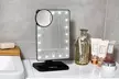 Miroir GloBrite grossissant jusqu’à 10 fois avec LED intégrés - Second Medium