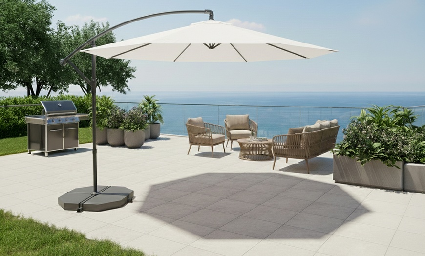 Image 8: Ombrellone da giardino di 3 m