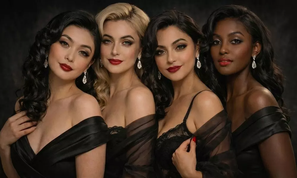 Cinematic Vintage Glamour Photo Session