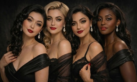 The Enchantè - Cinematic Vintage Glamour Boudoir Experience – Dark Romance Portrait Session - Baronés Lovey De Luxe