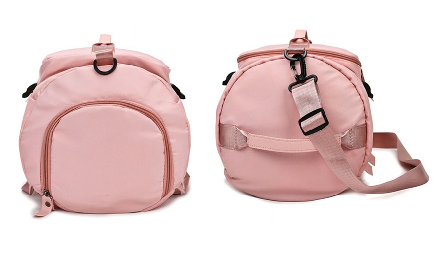 Image 18: 29-Inch Double Strap Large Capacity Gym Travel Bag 