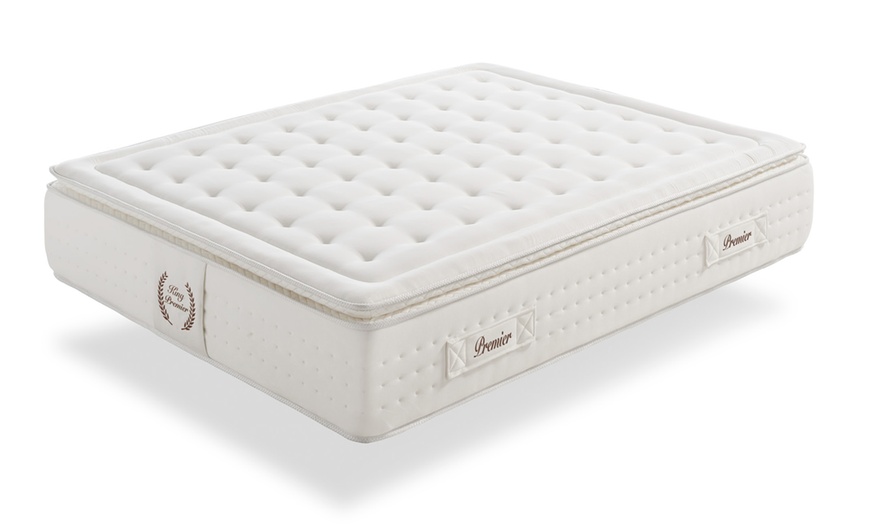 Image 2: Matelas avec surmatelas mousse à mémoire, soutien anti-stress 12 zones