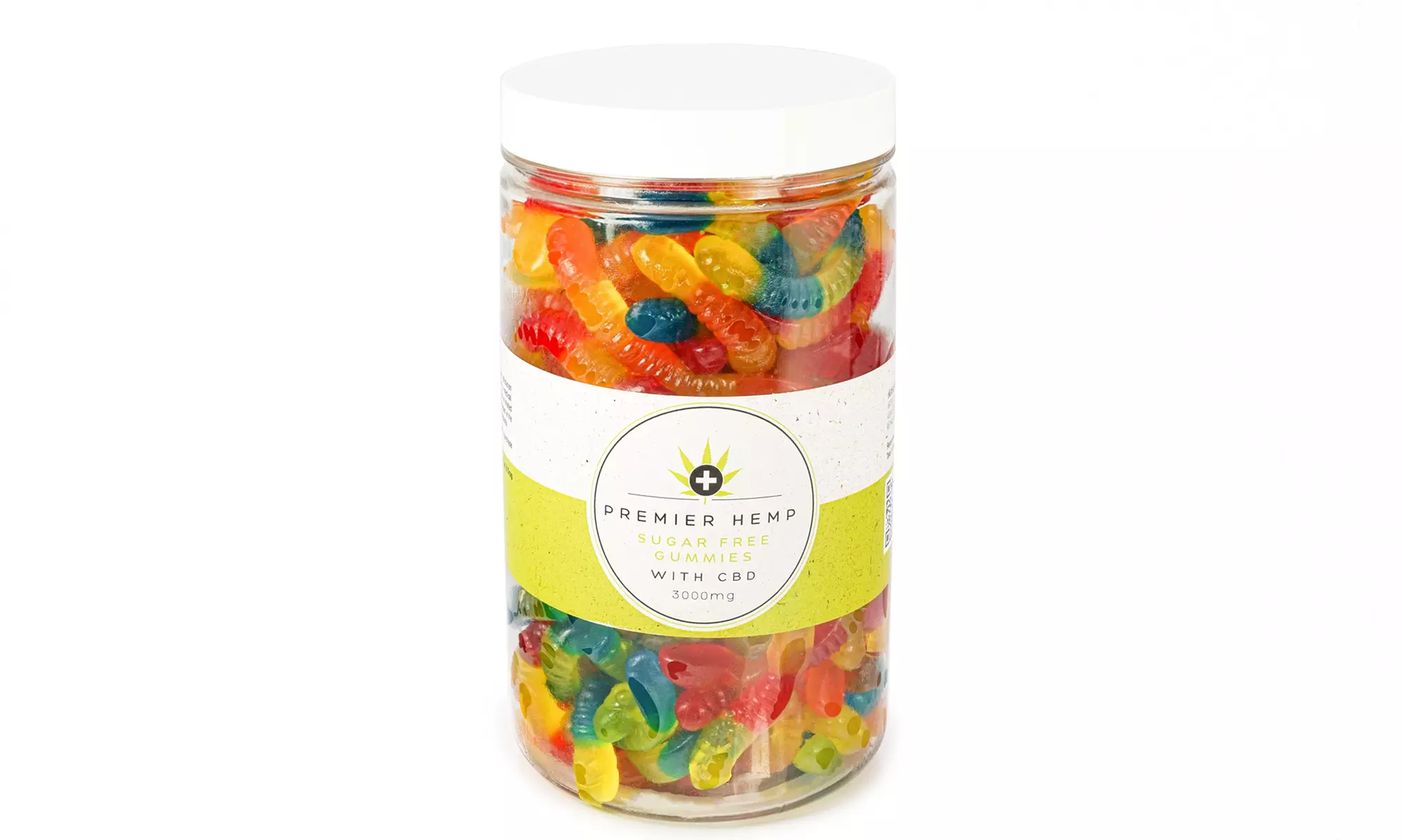 Sugar-Free CBD Gummies from Premier Hemp (250mg-3000mg)