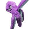 Image 9: Plush Squeaky Octopus Dog Toy