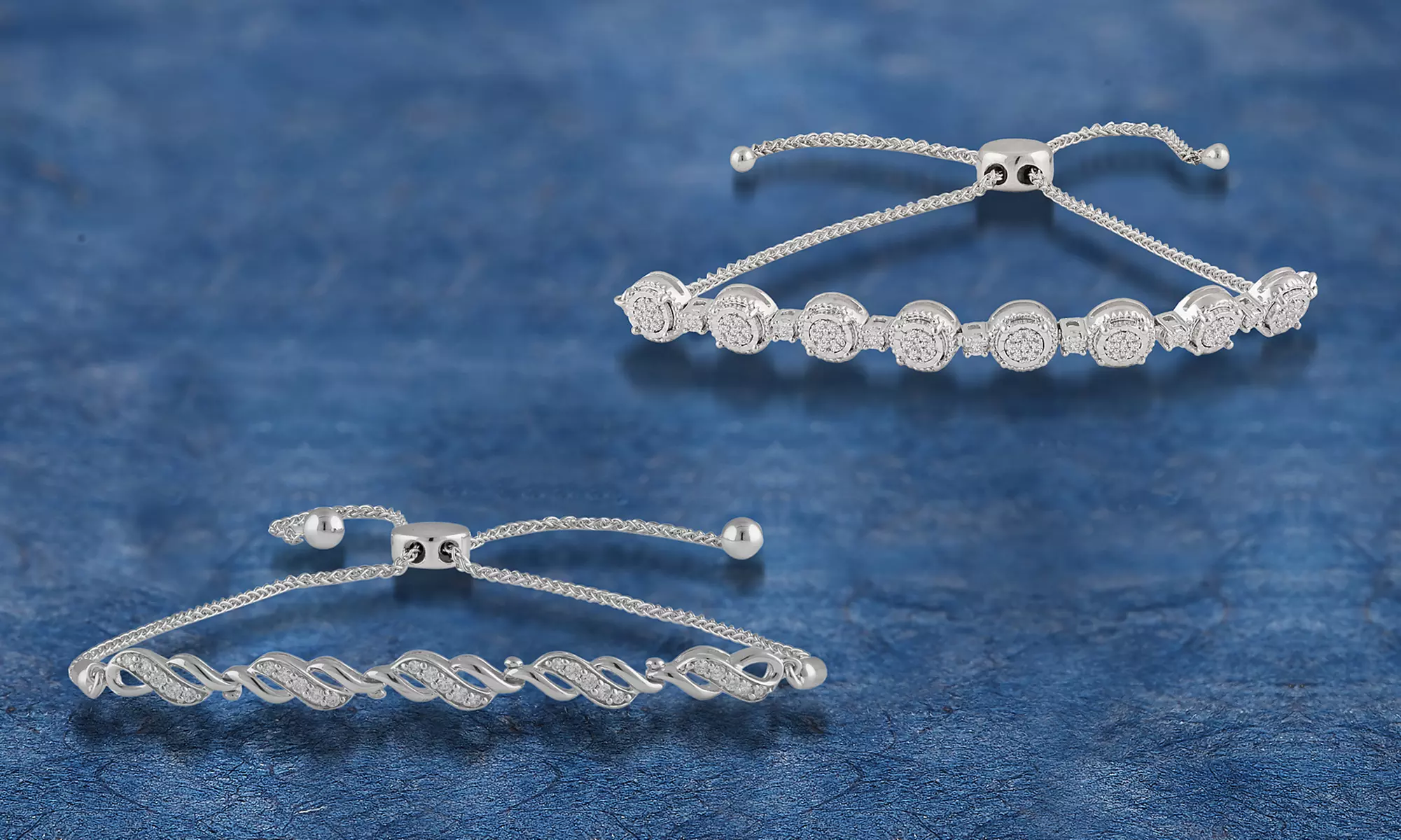 1/5 CTTW Round Diamond Bracelet in Sterling Silver by DiamondMuse - Primary Image