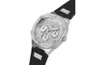 Montre pour femme Guess avec bracelet en silicone 40 mm - Second Medium