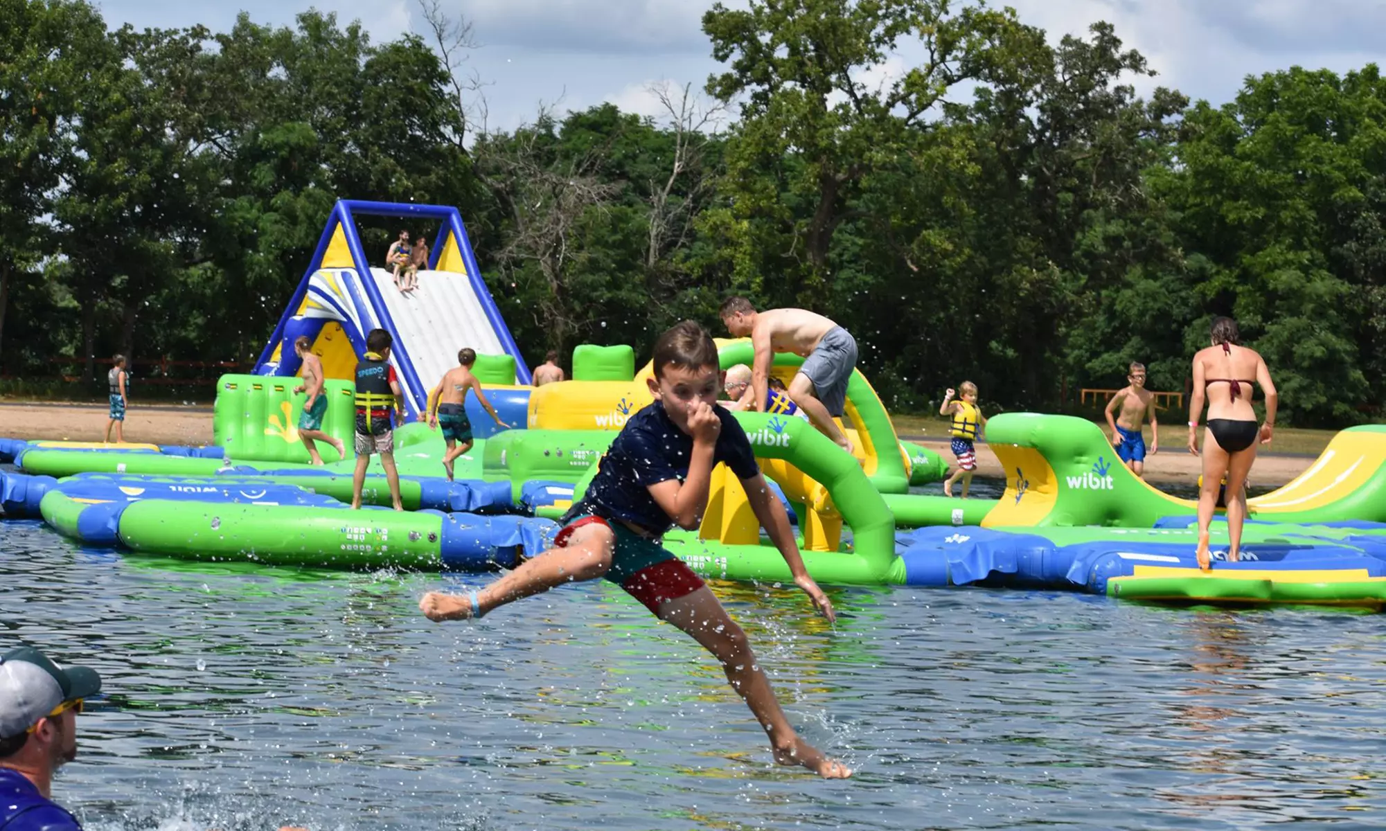 Enjoy an Aqua Park Day Pass for One, Two, or Four 